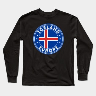 Iceland Europe Long Sleeve T-Shirt